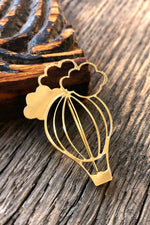 Broche montgolfière - Hirondelle Bijoux