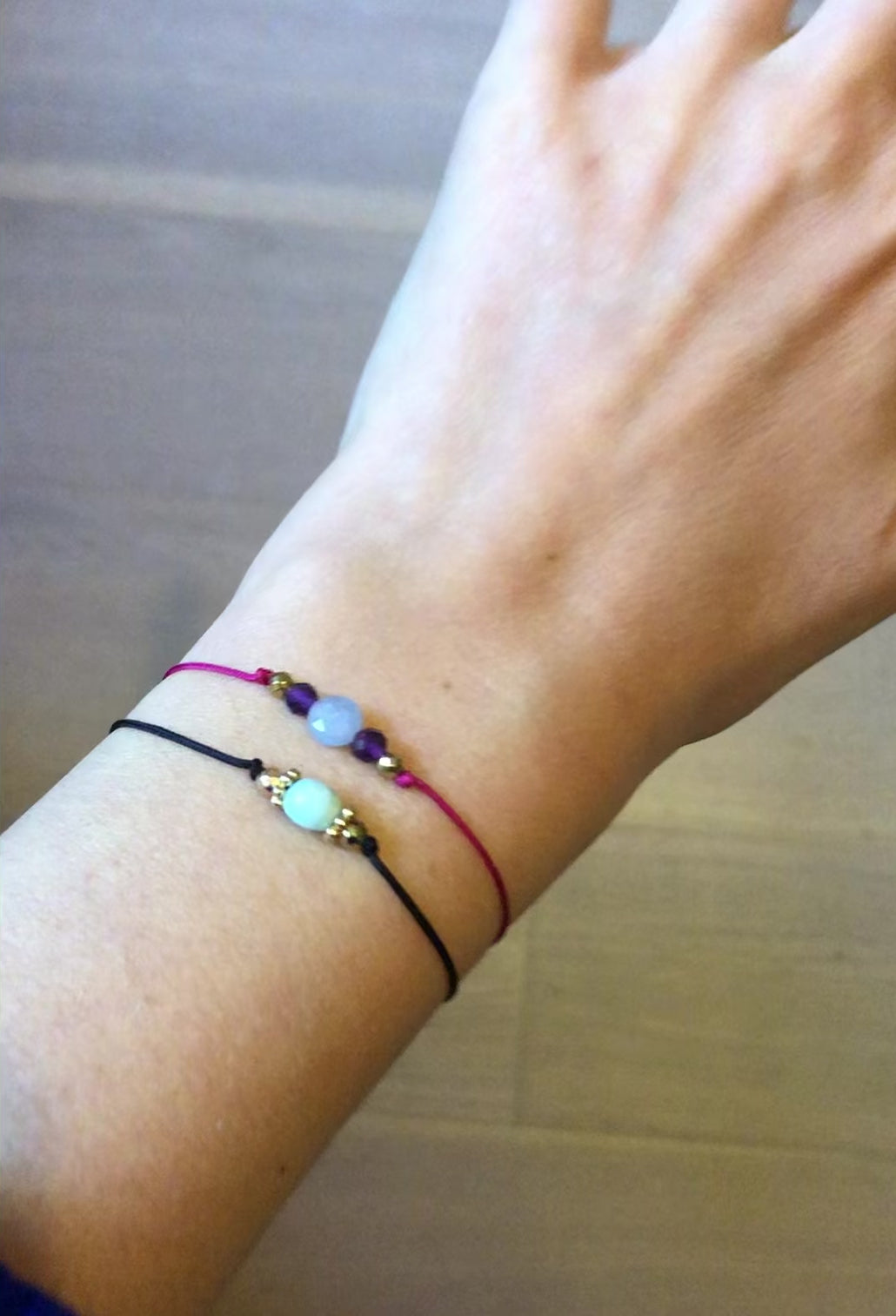 presentation bracelets porte-bonheur