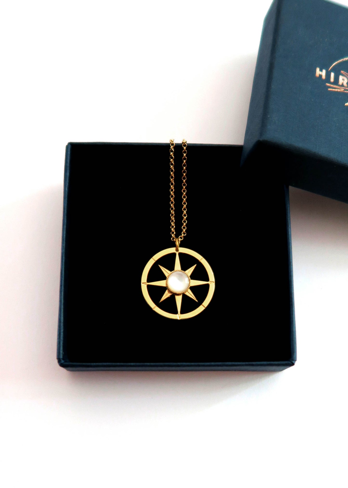 Collier boussole - Hirondelle Bijoux
