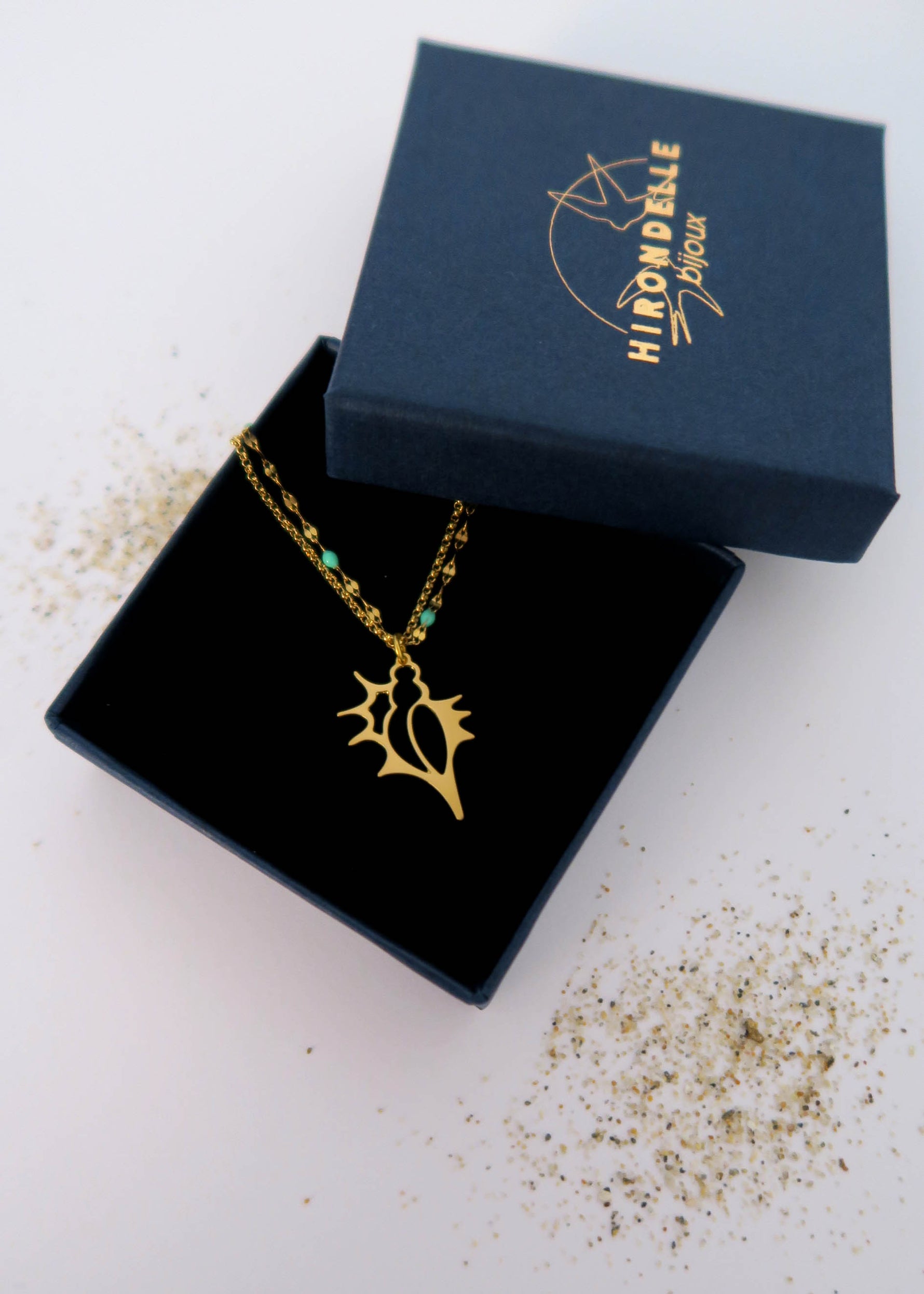 Collier Lambi - Hirondelle Bijoux