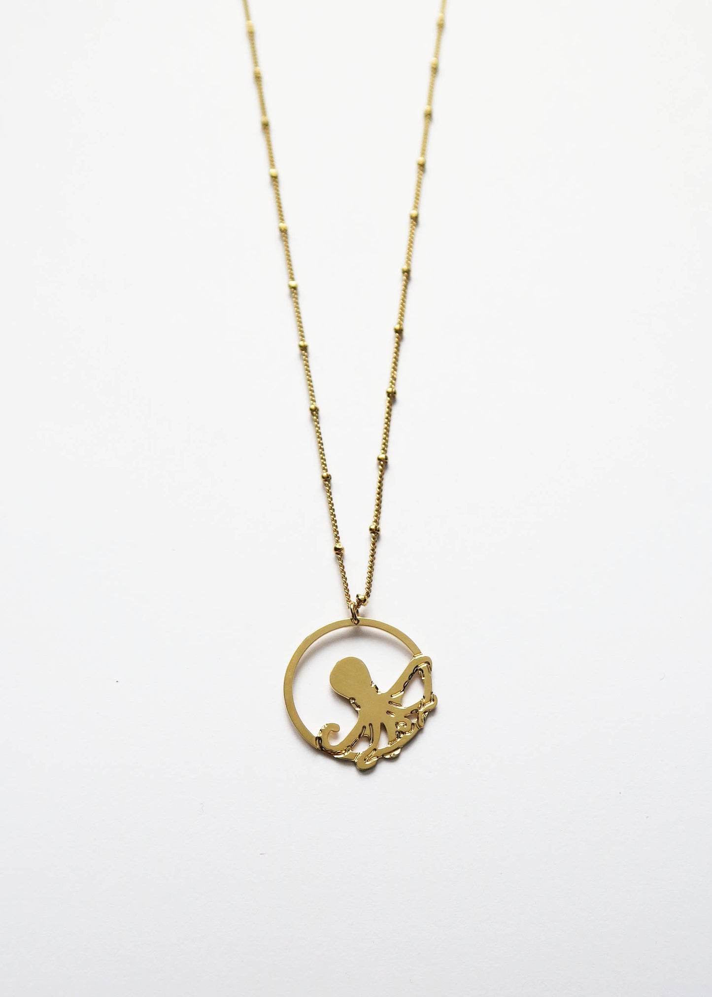 Collier Octopus - Hirondelle Bijoux