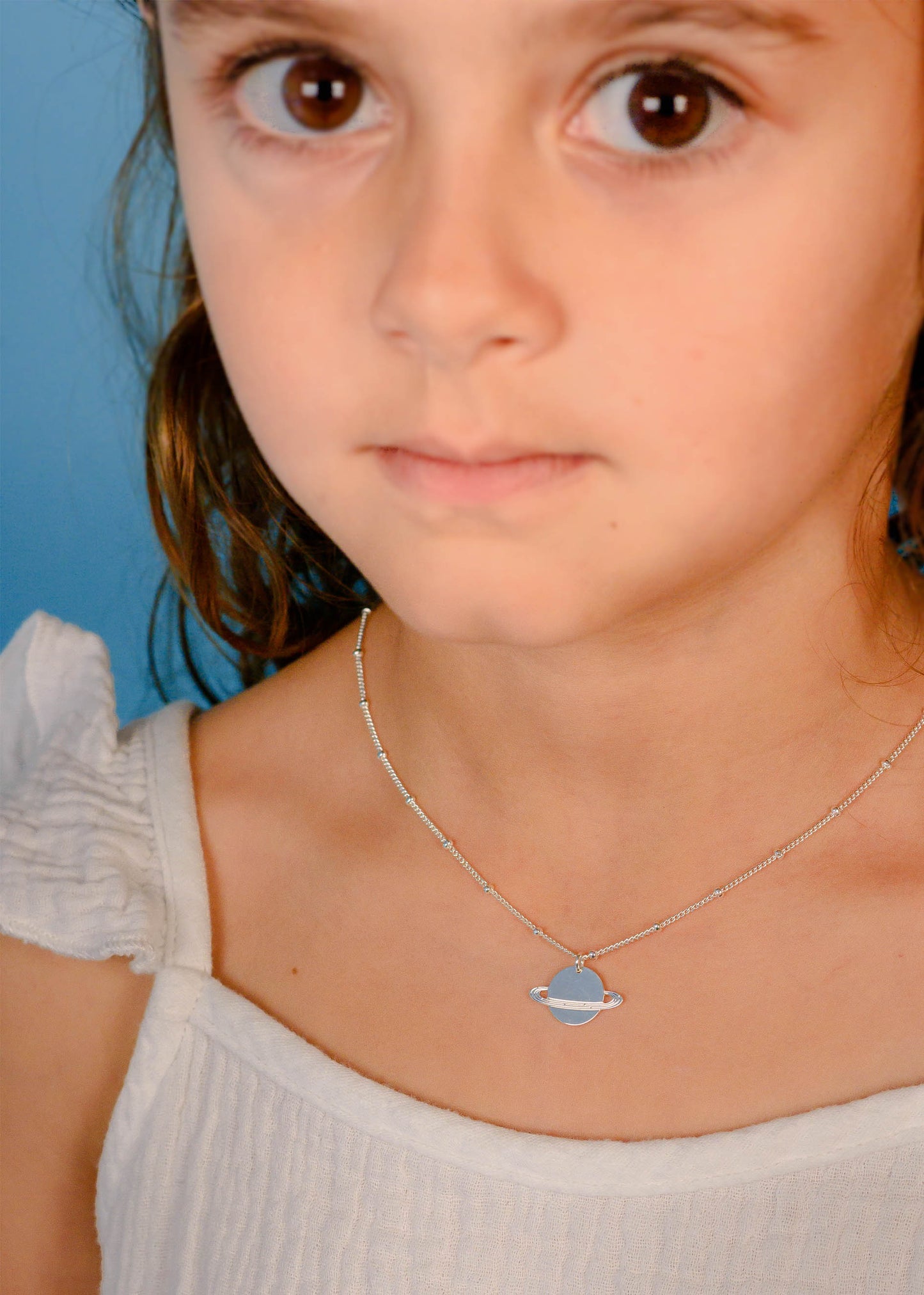 Collier Saturne - Hirondelle Bijoux