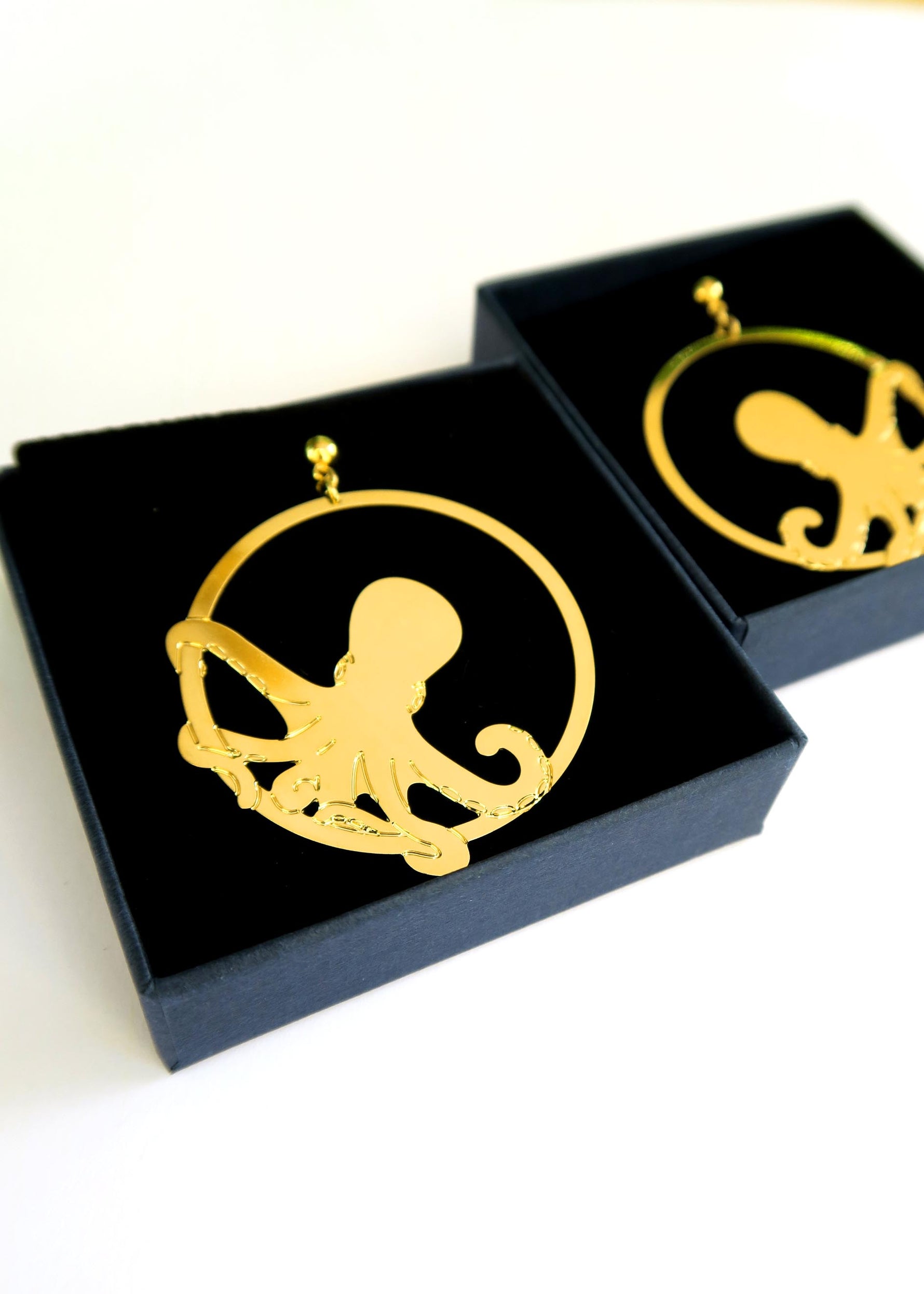 Créoles Octopus - Hirondelle Bijoux