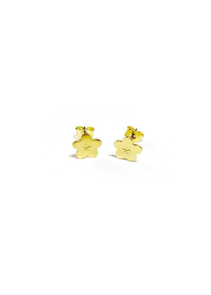 Boucles d'oreilles fleurs - Hirondelle Bijoux