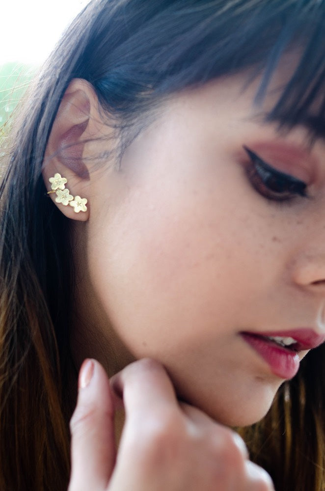 Boucles d'oreilles printemps - Hirondelle Bijoux
