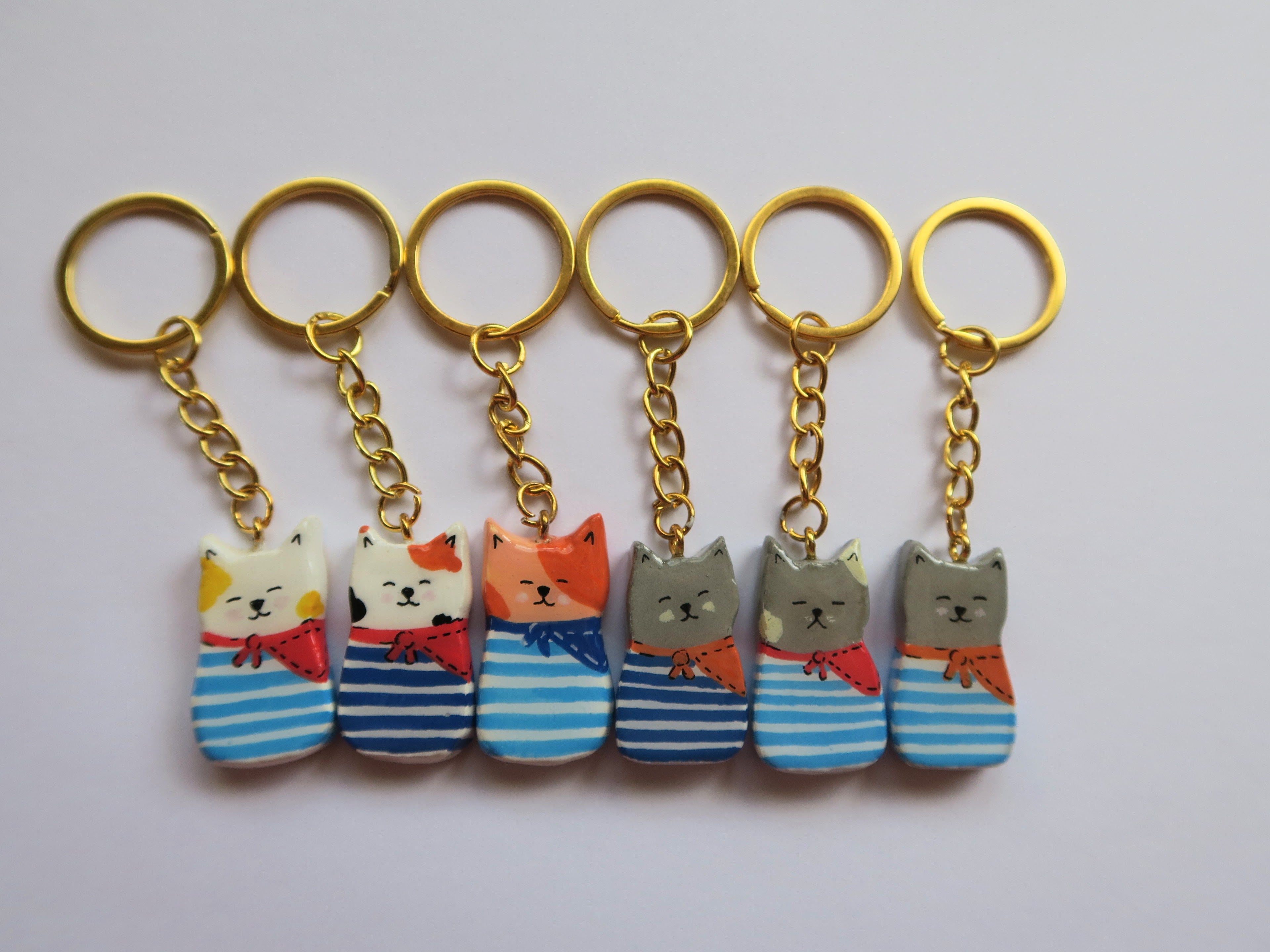 Porte-clés chats, Lucky Rolie !