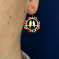 Boucles d'oreilles duo d'hirondelles colorées - Hirondelle Bijoux