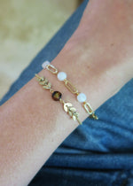 Bracelet lauriers - Hirondelle Bijoux