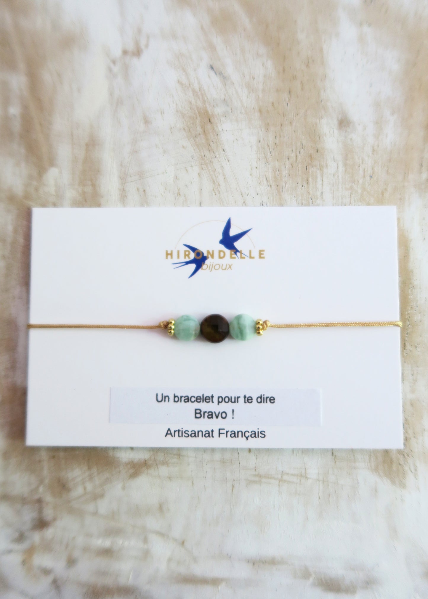 Bracelet porte bonheur - Bravo