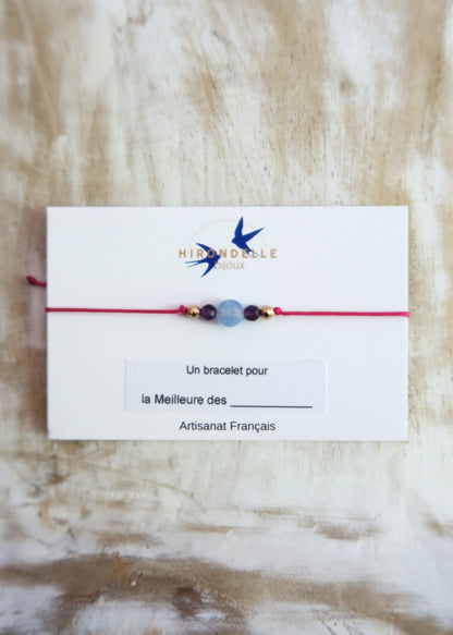 Bracelet porte bonheur - Pour la meilleure