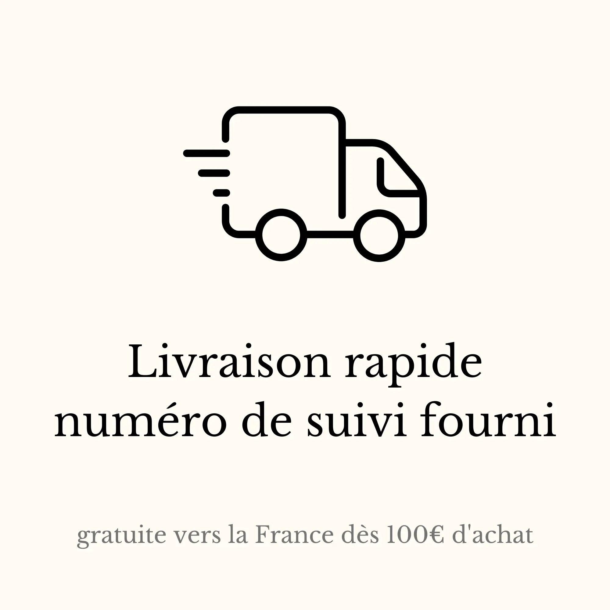 Livraison sécurisée et rapide