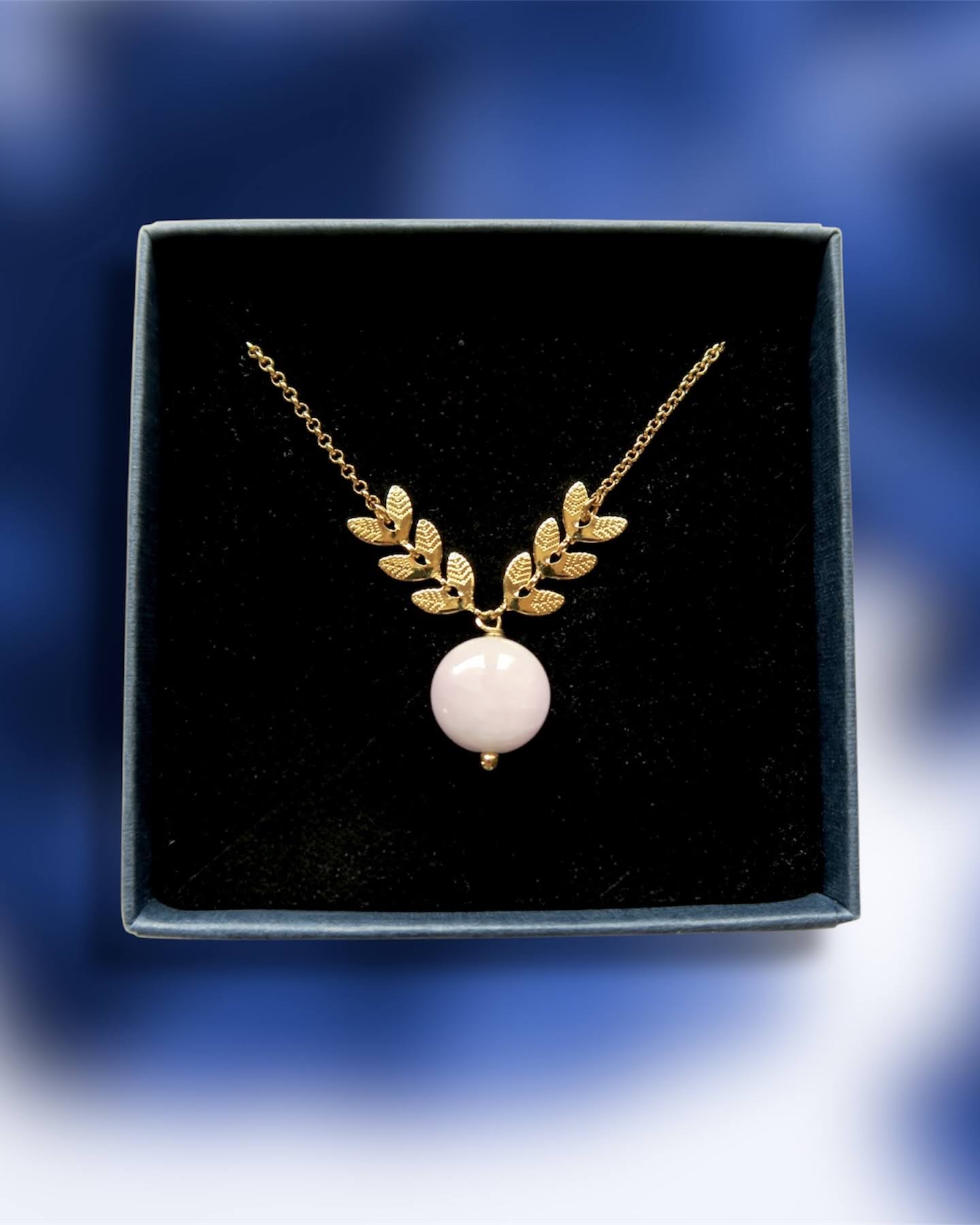 Collier feuillage Gaya - Hirondelle Bijoux