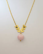 Collier feuillage Gaya - Hirondelle Bijoux