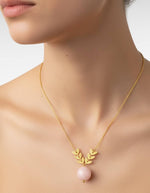 Collier feuillage Gaya - Hirondelle Bijoux