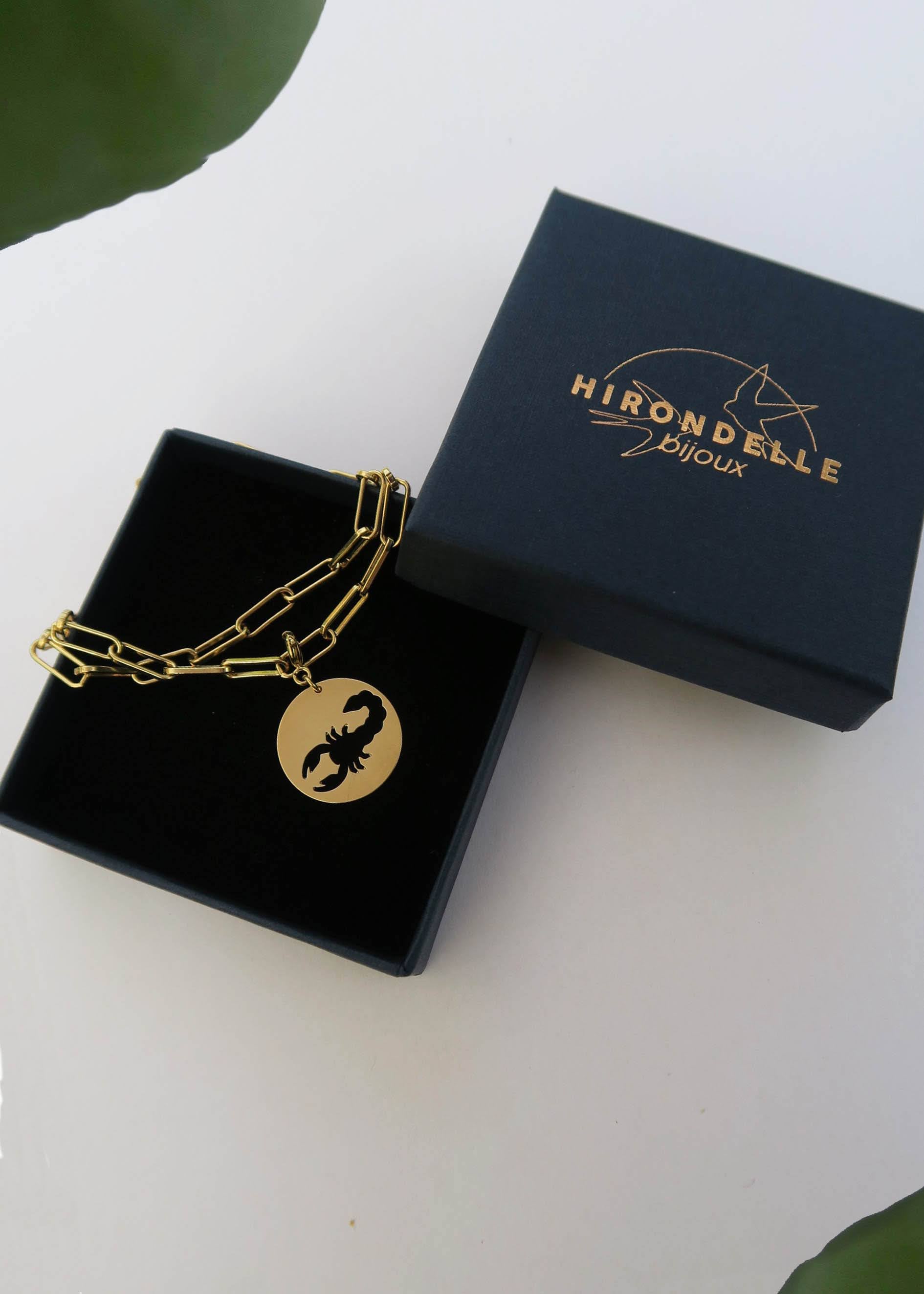 Bracelet signes astrologiques - Hirondelle Bijoux