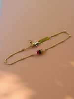 bracelet confettis pierre teintées