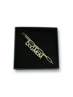 Collier dog mom - chaine rock - Hirondelle Bijoux