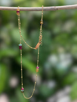 collier coloré féminin doré et coloré