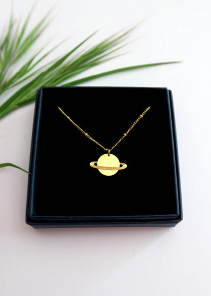 Collier Saturne - Hirondelle Bijoux