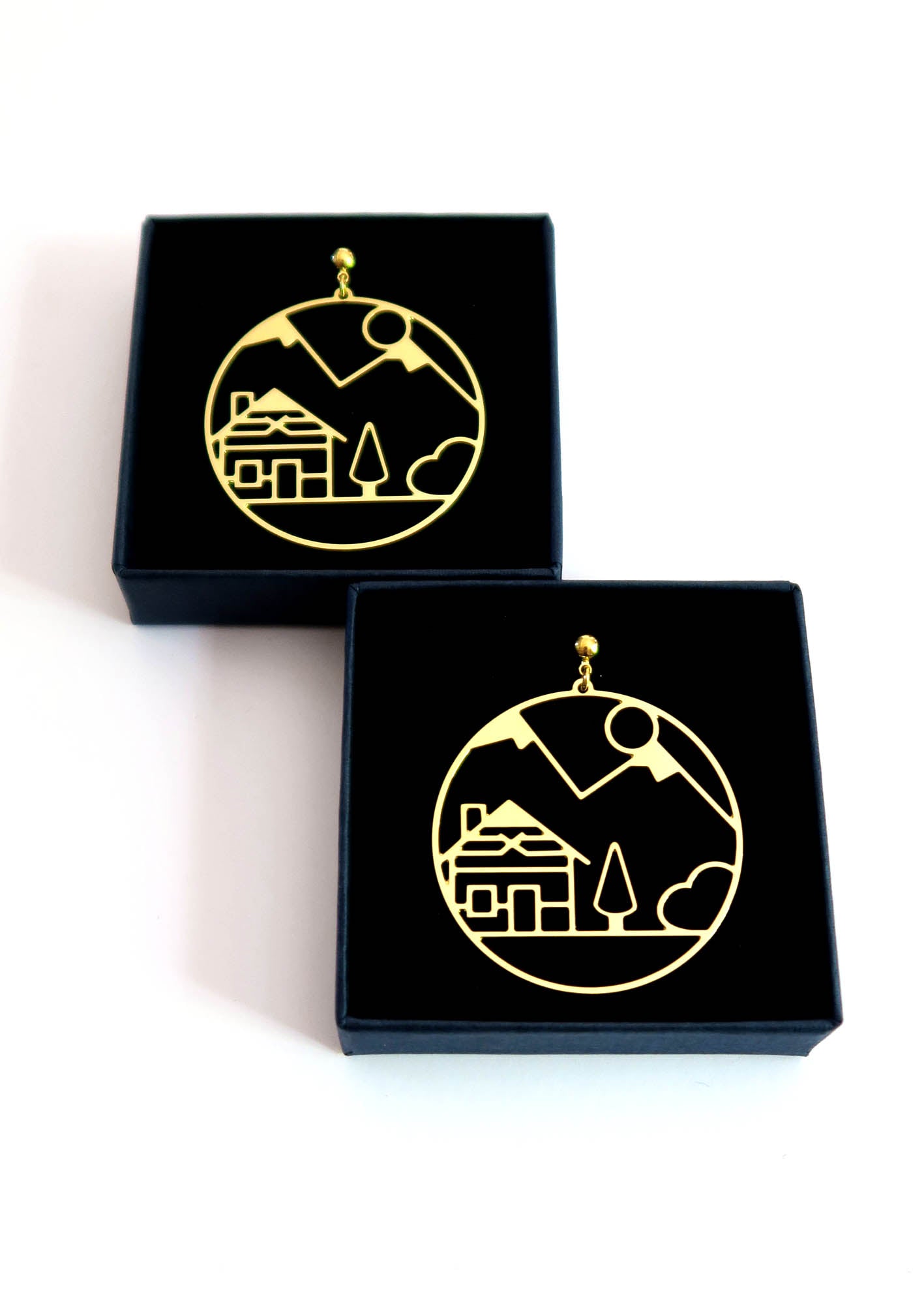 Créoles chalet de montagne - Hirondelle Bijoux