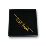 Collier Dog Mom - chaine perlée - Hirondelle Bijoux