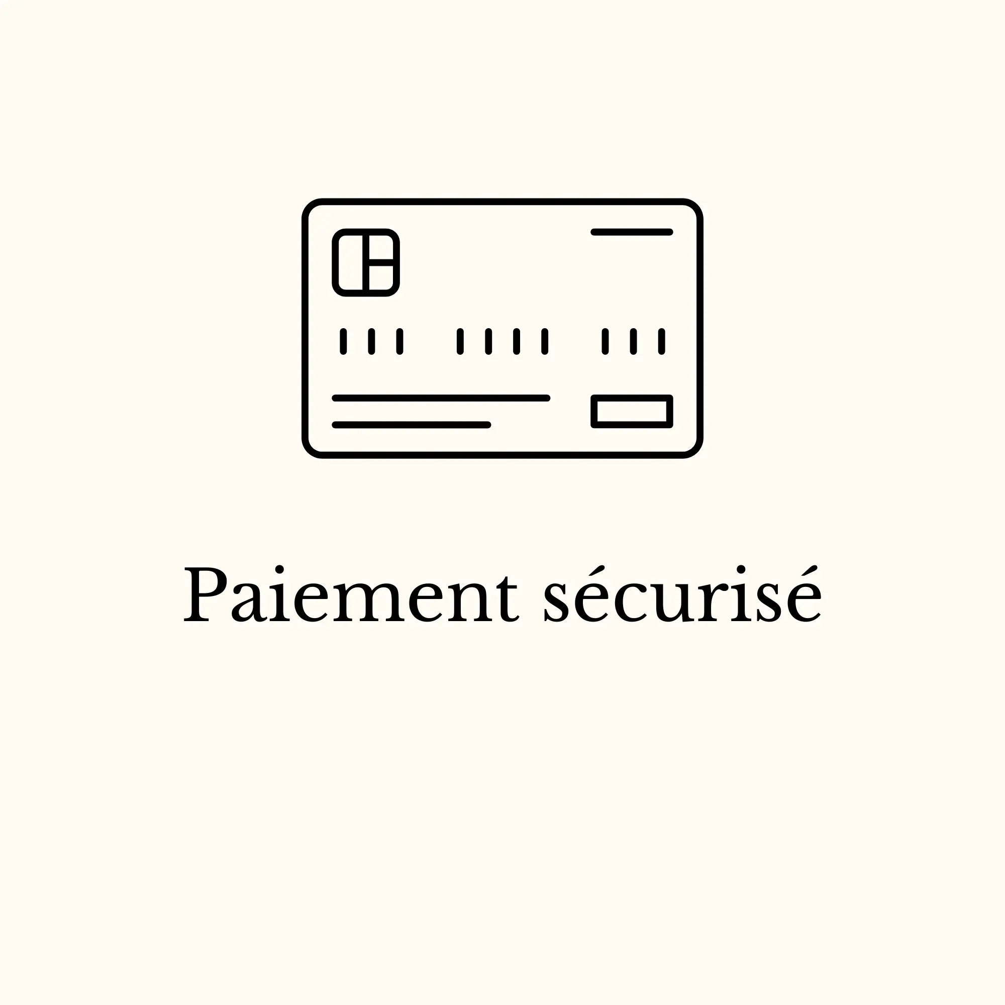 paiements par carte sécurisés via Paypal ou shopify paiements