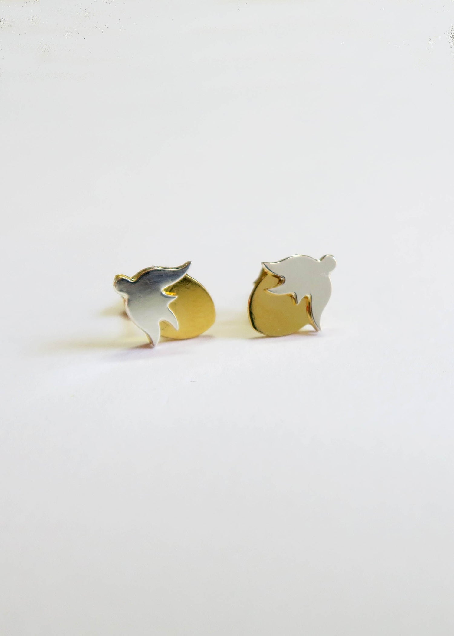 Boucles d'oreilles noisettes - Hirondelle Bijoux