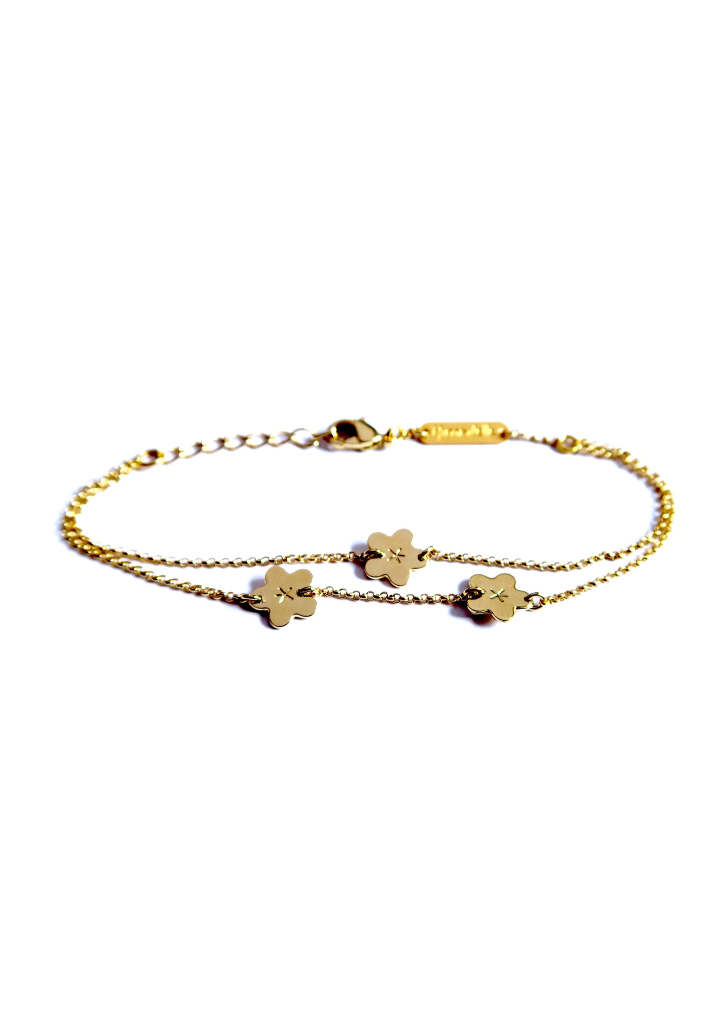 Bracelet fleurs - Hirondelle Bijoux