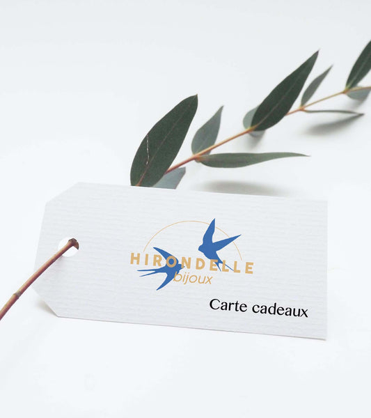 Carte cadeaux - Hirondelle Bijoux