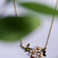 Collier Sakura fleurs blanches - Hirondelle Bijoux